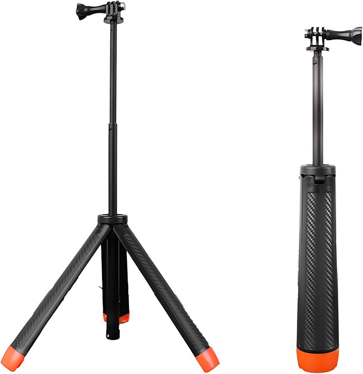 Geschikt voor actiecamera's, drijvende onderwaterhandgreep, waterdichte handstatief, selfiestick, actiecamera
