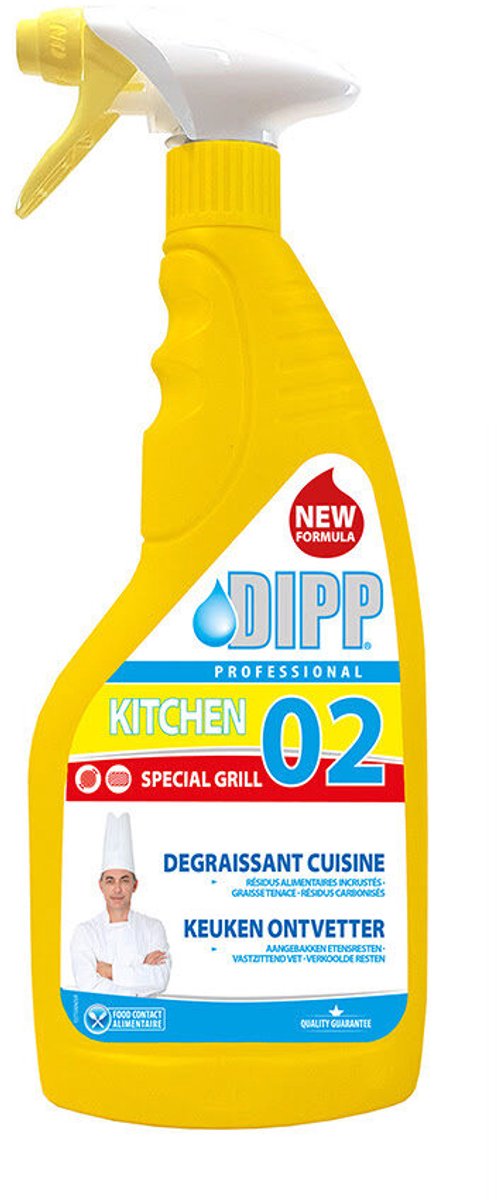 DIPP N°02 KEUKEN ONTVETTER SPECIAL GRILL 750 ML