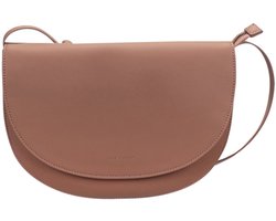 Monk & Anna Soma half moon bag | clay