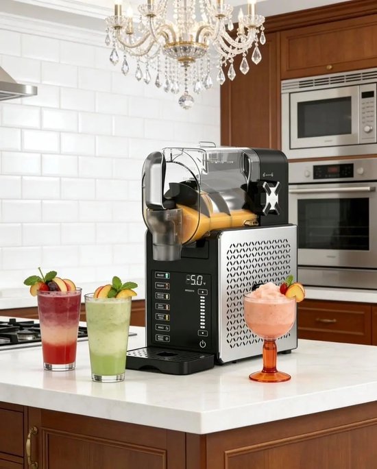Lifero Slushmachine - IJsdrankjes - Slush Puppy - Frozen Drink Maker - Slushy Machine 1,9L - Milkshake - Cocktail - 15-60 Minuten van Merkloos — afbeelding 2