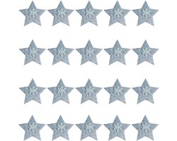 Exclusieve kerst bestekset met 20 delen in pentagram ontwerp, perfect voor feestelijke diners en speciale gelegenheden.