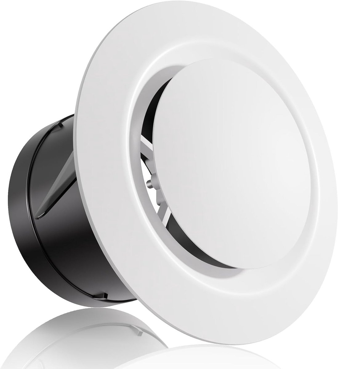 Ronde Ventilatierooster 75mm Met Slot Geschikt Voor Garages, Keukens, Badkamers en Slaapka