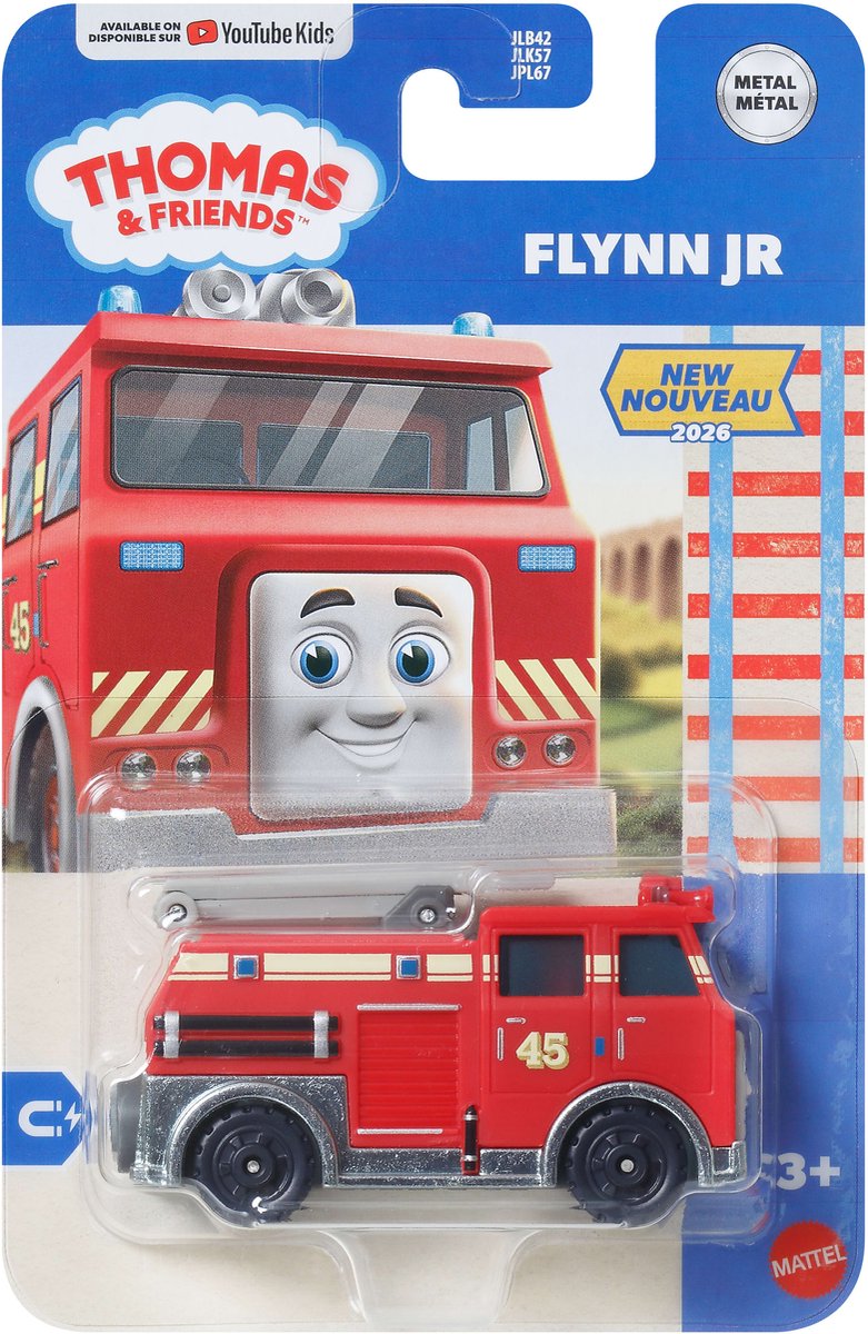 Thomas & Friends JLB54, Trein, 3 jaar, Kunststof, Metaal, Meerkleurig
