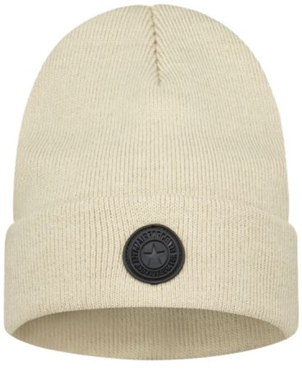 Bonnet Small Logo Muts Taupe Plaza One Size