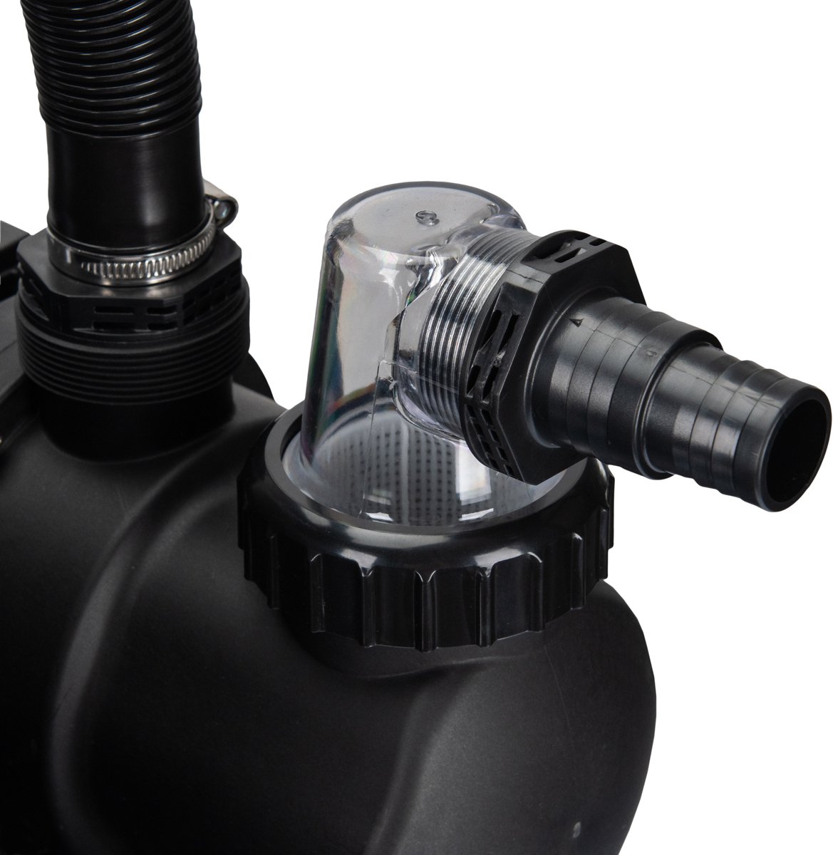 COIL Filterpompe Zwembad 8500 l/u – Circulatiepomp zwembad - zelfaanzuigend – 450W – Opvoerhoogte max. 9m - voor zwembaden tot 35m³ – foto 3