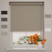 Store enrouleur occultant Radeco® - Easy Royal - Beige Grijs - 200 x 190 cm - Store enrouleur sans perçage - Dimensions de 40 à 240 cm de large