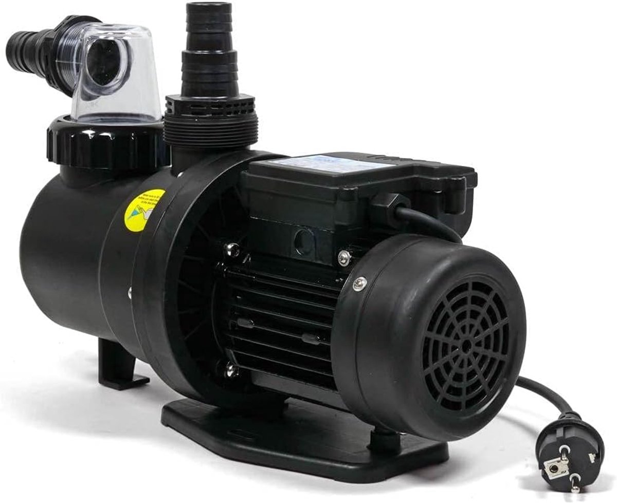 COIL Filterpompe Zwembad 7000 l/u – Circulatiepomp zwembad - zelfaanzuigend – 250W – Opvoerhoogte max. 7,5m - voor zwembaden tot 20m³ – foto 5