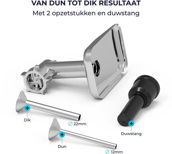 Fentic Worstenvuller - Geschikt voor Fentic SM-1604NM keukenmachine (7L) van Merkloos — afbeelding 2