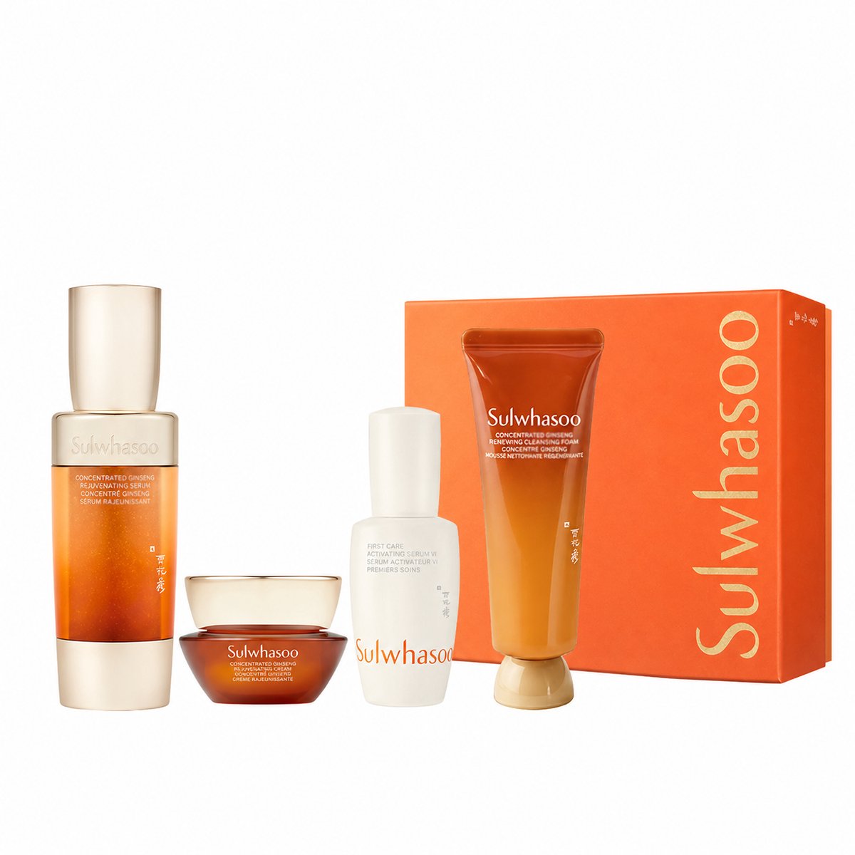Sulwhasoo - Concentrated Ginseng Rejuvenating Serum Set - 125ml