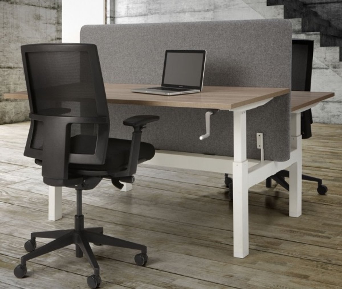 HHV Duo bureaus | Kersen | Lengte: 160cm |Hoogte: 60-88cm | Breedte: 80cm