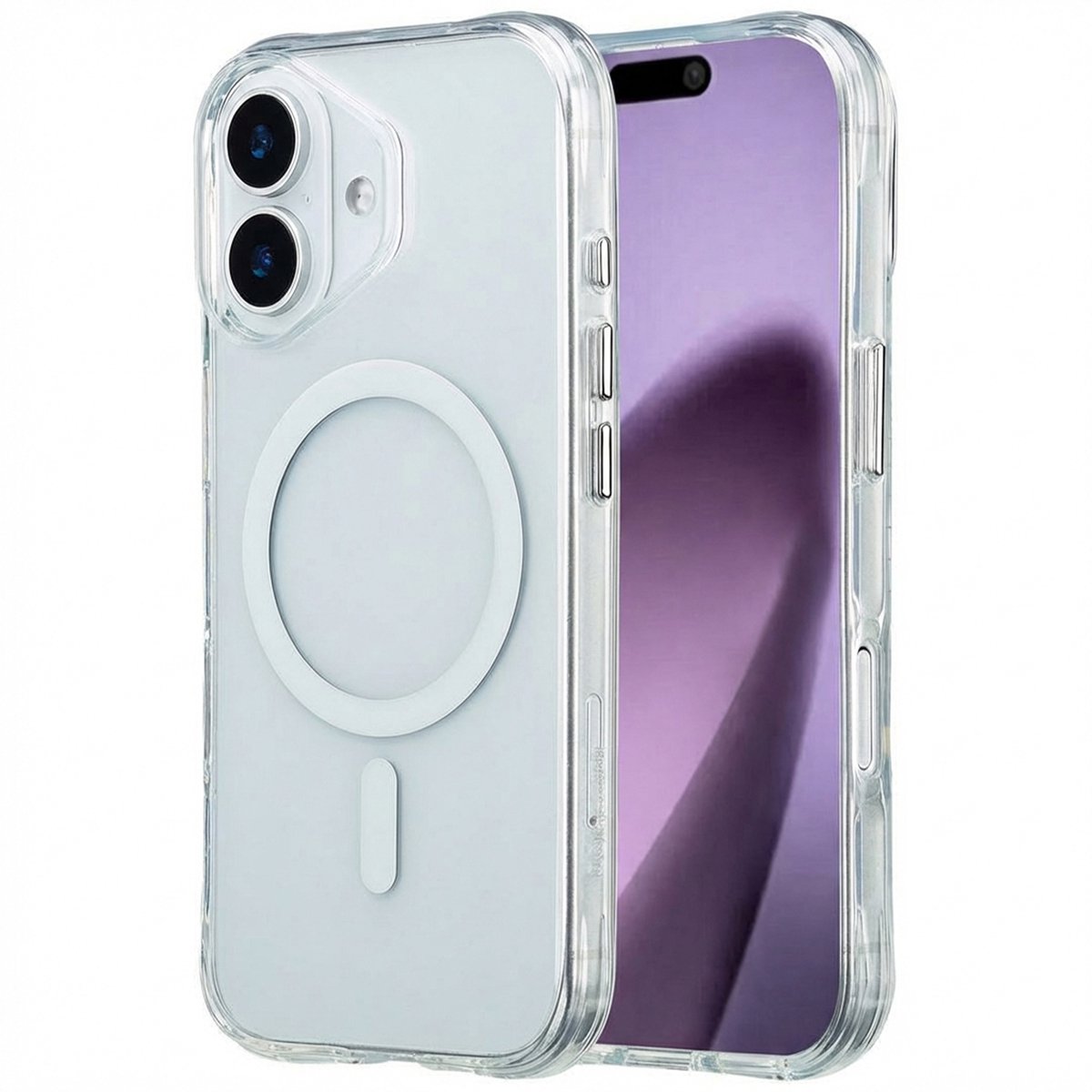 imoshion Hoesje - Geschikt voor iPhone 17 - geschikt voor MagSafe case - Transparant