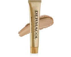 Dermacol Full Coverage Matte Foundation - Waterproof Make-Up - Olie-vrije Formule - SPF 30 - Extreme Dekking - Langdurig
