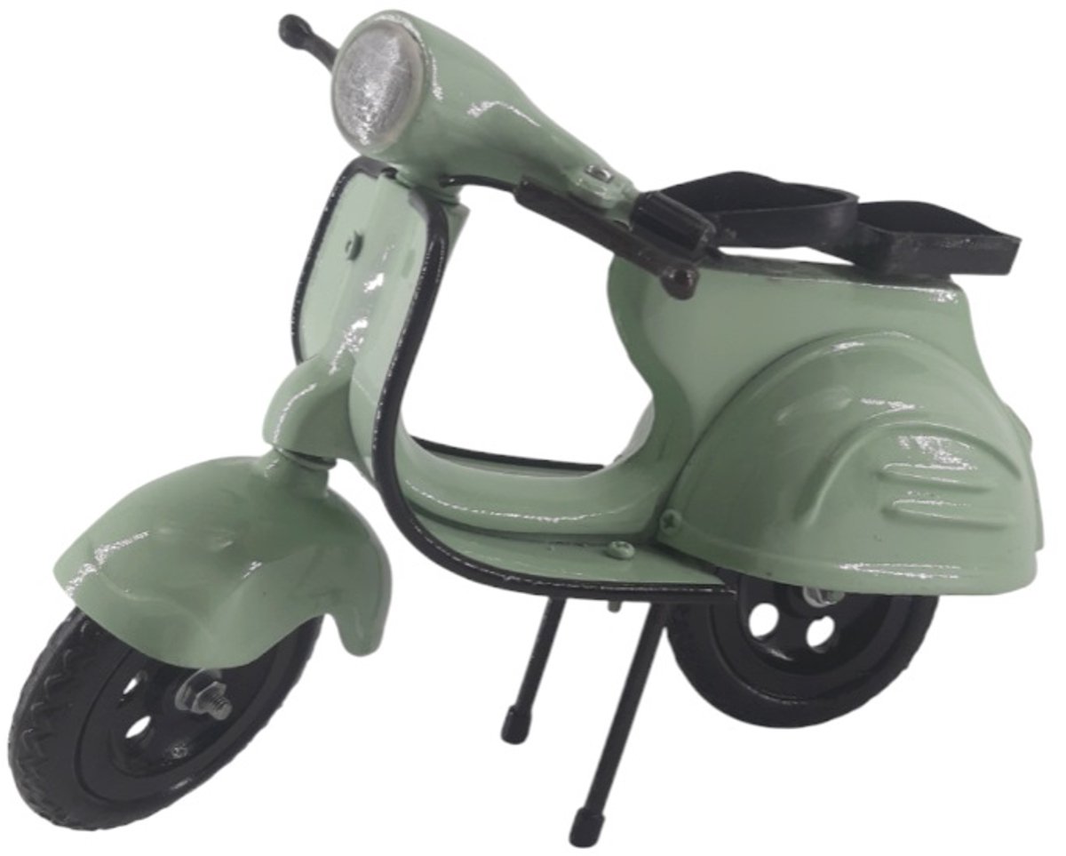Scooter Sophie mintgroen van metaal