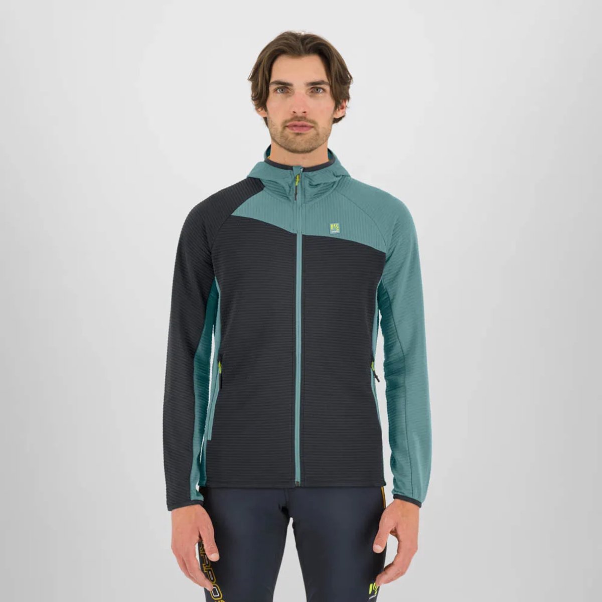 Karpos Averau Fleece Met Volledige Rits Man Grijs
