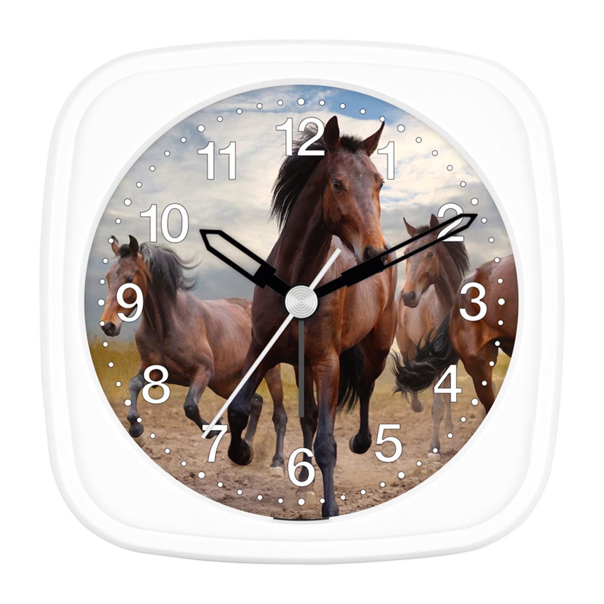 Kinderwekker paard – Bruine wilde paarden