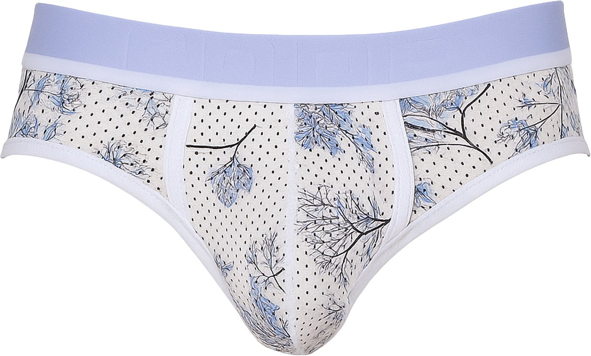 CODE 22 Sport Mesh Bay Brief Powder Blue - MAAT L - Heren Ondergoed - Slip voor Man - Mannen Brief