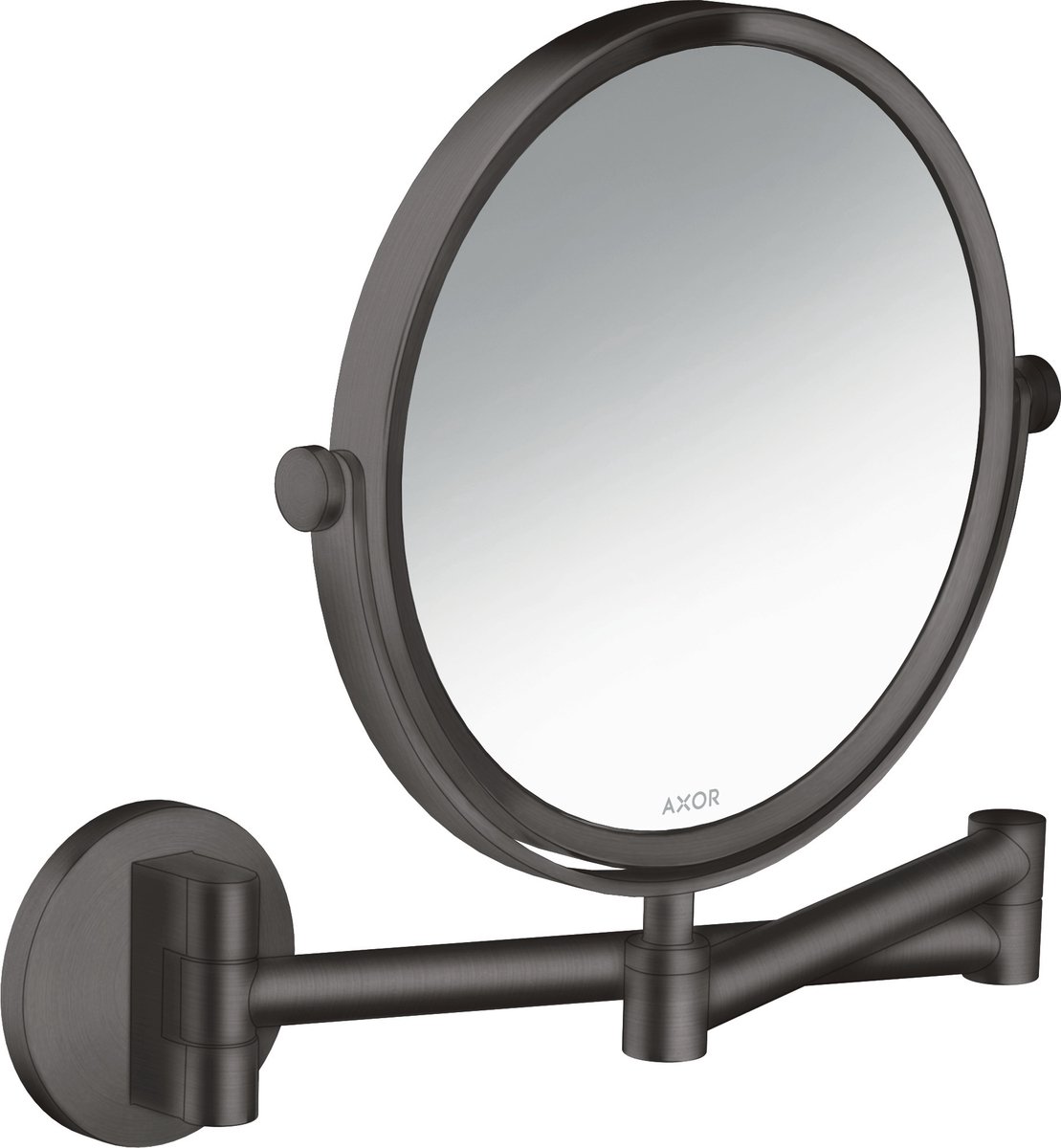hansgrohe AXOR UNIVERSAL Ronde scheerspiegel, 1,7x vergroting, draaibaar, kantelbaar, 42849340