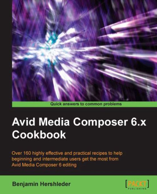 Avid Media Composer 6.x Cookbook - cover