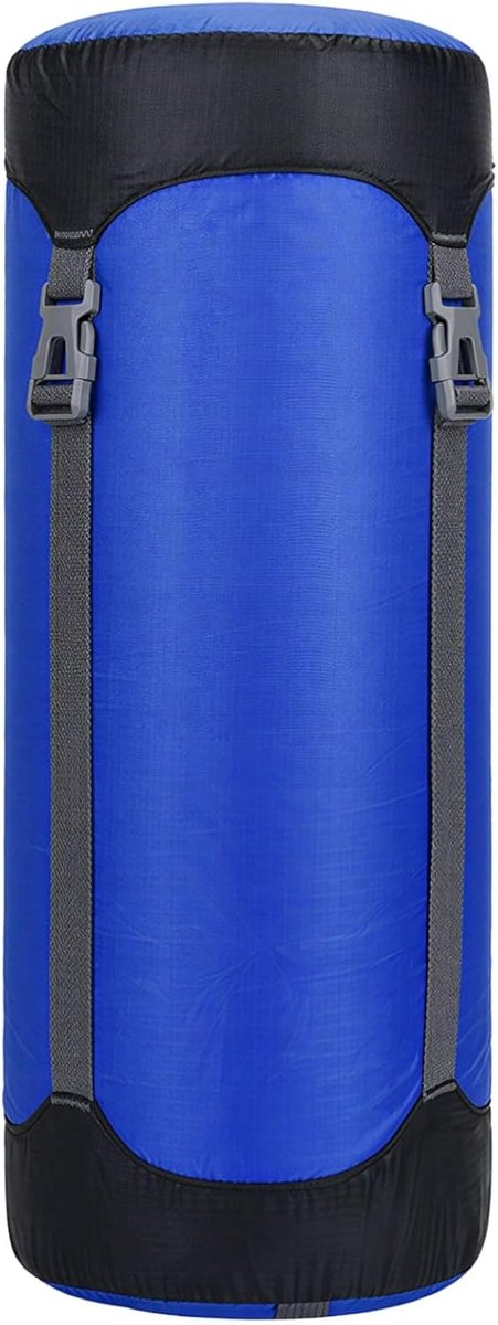 Compressiezak Slaapzak - Opbergzak Outdoor - Ruimte Besparen - Ultra Lichtgewicht - XL 12 Gallon - Blauw