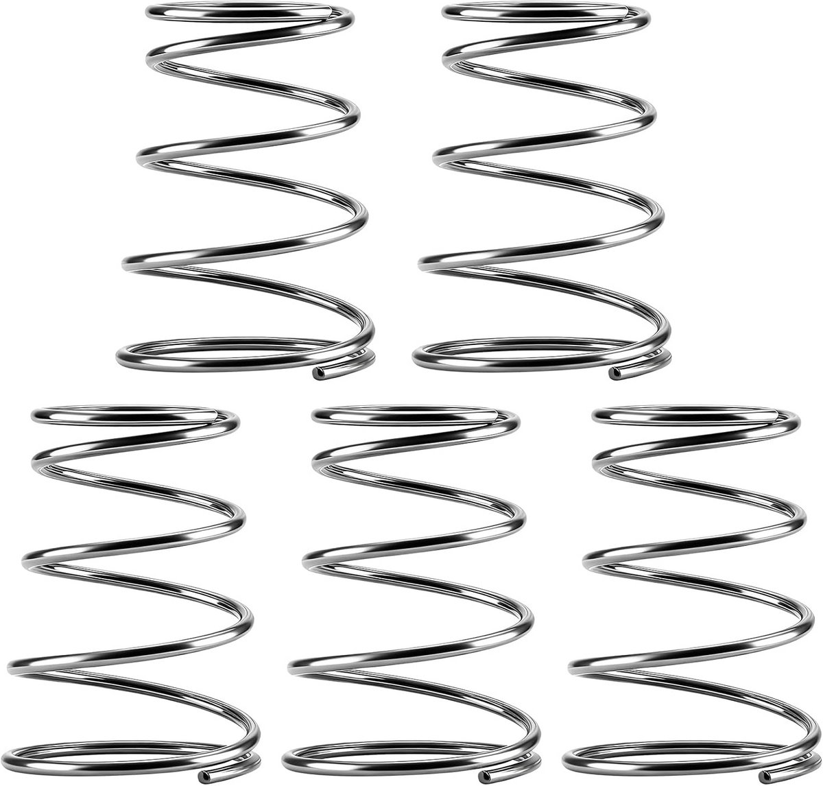 Trimmer Hoofd Veer 5 Stuks - Vervangende Metaal Veer voor Universele Grastrimmer