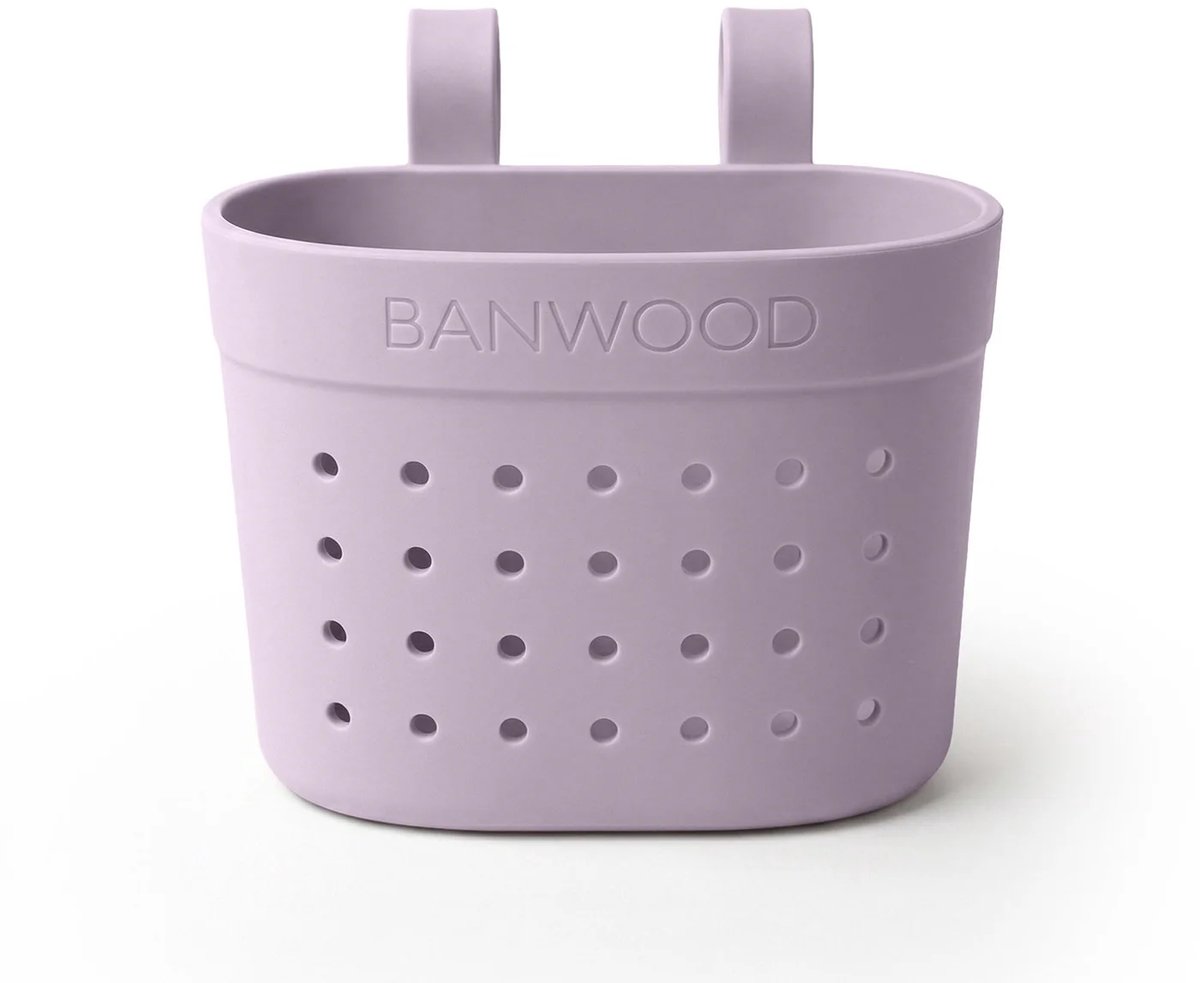 Banwood - Pin & Ride basket - Fietsmandje - Mandje voor stepjes - Lavender - Paars