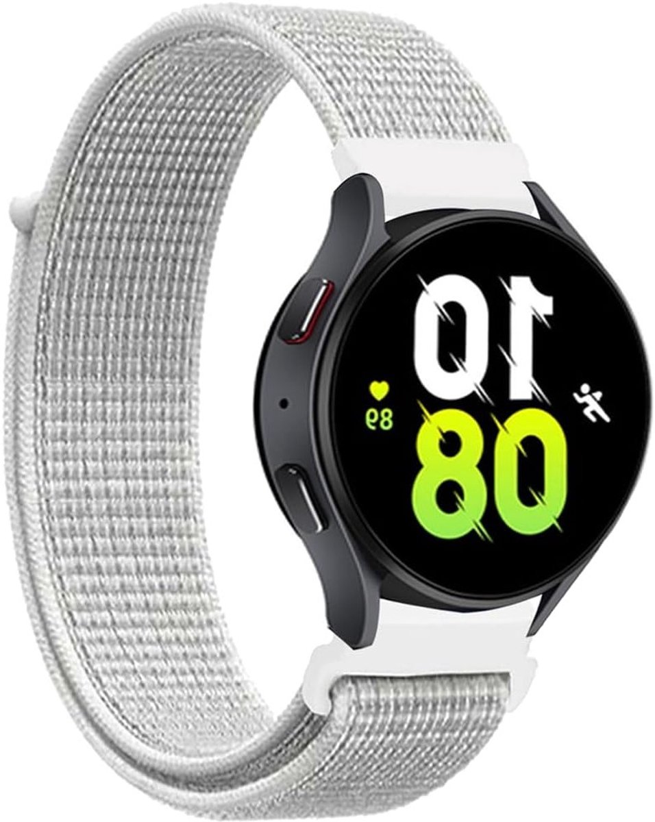 Ademend Sportarmband voor 42mm en 43mm Smartwatches, Nylon Vervangband voor Comfort en Stijl