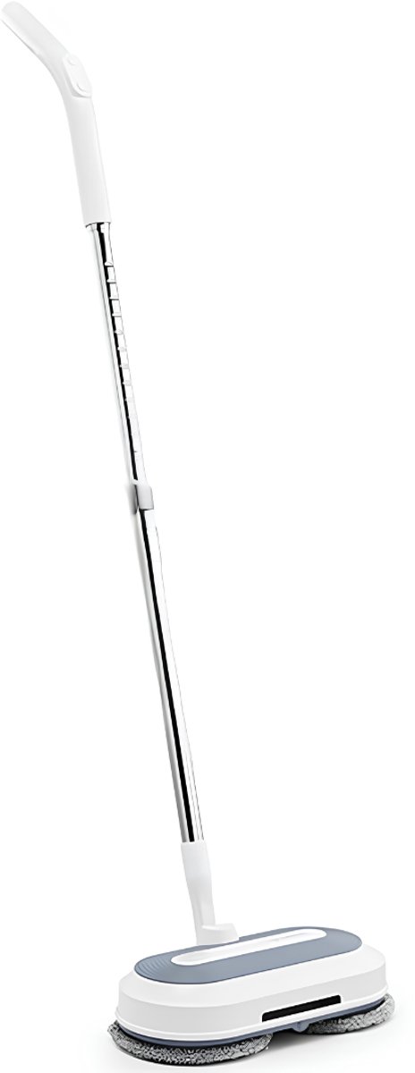 DnA® Dweilsysteem Elektrisch - Elektrische Mop - Elektrische Dweil - Wit - 120cm x 30cm x 25cm