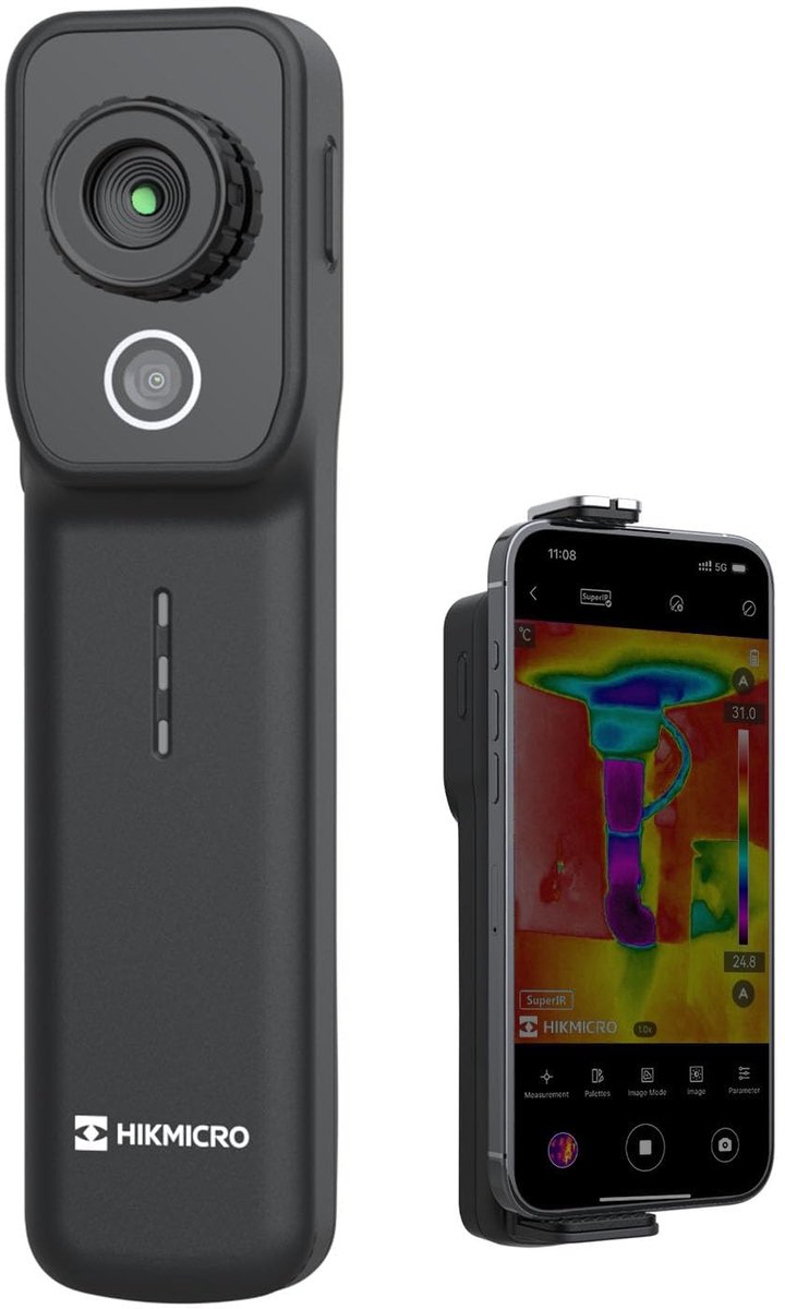 Draadloze Thermische Camera voor Telefoon en Tablet - Hoge Resolutie Infrarood Beeldvorming