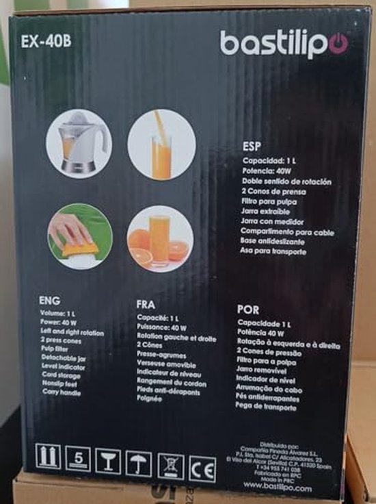 Sapcentrifuge 40 W - Kunststof - Wit — afbeelding 5