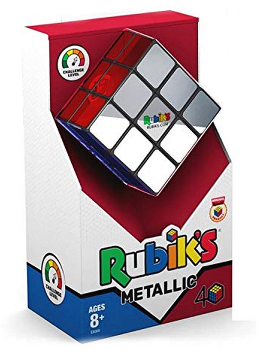 3x3 Puzzelkubus - Metallic Kleuren