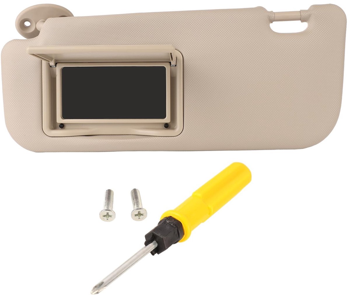 MTTproducts- Zonneklep Hoge Hardheid - Auto Zonneklep - Verstelbaar - Make-upspiegel - Voor Levin 2014-2019 - Oogbescherming
