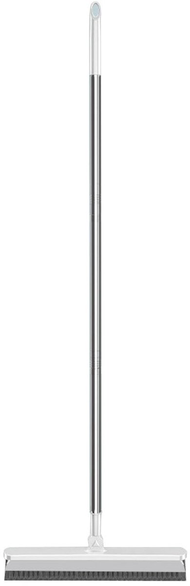 MTTproducts- Tegelschrobborstel Effectieve dieptereiniging - Vloerborstel - Multifunctioneel gebruik - Kunststof/Roestvrij staal - Lichtgewicht - Afmetingen 106x23cm