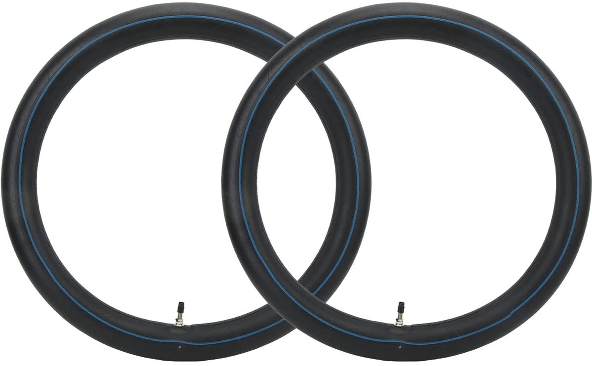 NTH products- Binnenband 2x 2.50-18 - TR 4 Rechte Ventiel - Geschikt voor Motorfietsen - Offroad - Schokabsorberend Rubber - 18 Inch Velgen - Buitenband