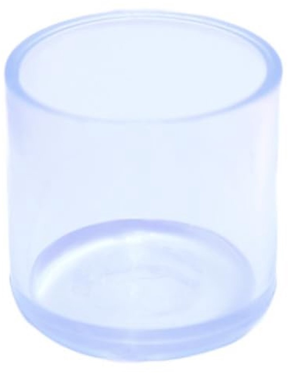 MTTproducts- Stoelpootdoppen Slijtvaste Bescherming - Transparant - 50 mm - 8 Stuks - Voor