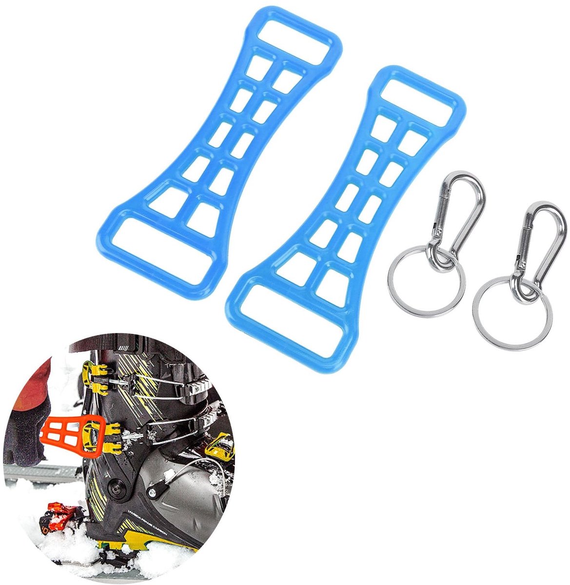 MTTproducts - Ski Boot Gesp Hendel Tool - Multi Purpose Accessoire - Efficiënt - Ski Laarzen Carrier - Voor Skiliefhebbers - Handig en Stevig