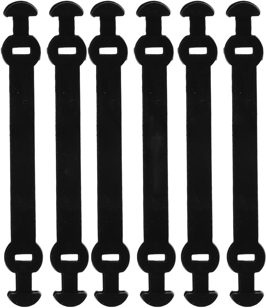 MTTproducts- Tennisracket Demper 6 Stuks - Siliconen Schokdemper - Trillingsdemper - Effectieve Schokabsorptie - Bescherming Elleboog - Lichtgewicht 13 g