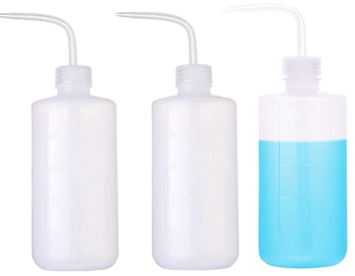 MTTproducts- Gieter 500 ml - Kunststof - Zachte Fles - Irrigatiefles - Druppelvrij - Duurzaam en Robuust - Waterfles