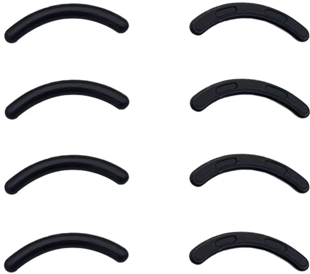 NTH products- Wimperkruller Vervangende Pads - 8 Stuks - Siliconen - Hoogwaardige Kwaliteit - Flexibel - Intieme Verzorging Wimpers - Wimperpads