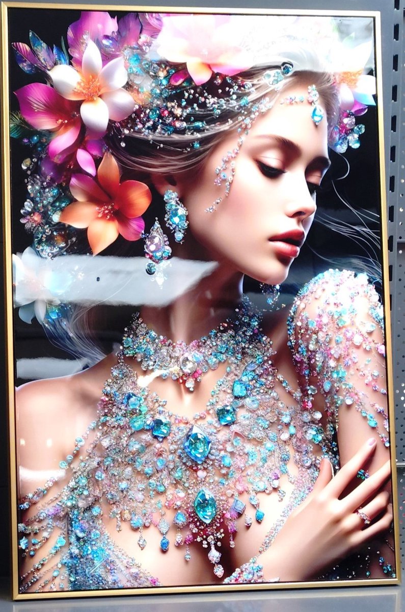 Driesprong collection - Wall art sapphira 62x92 cm