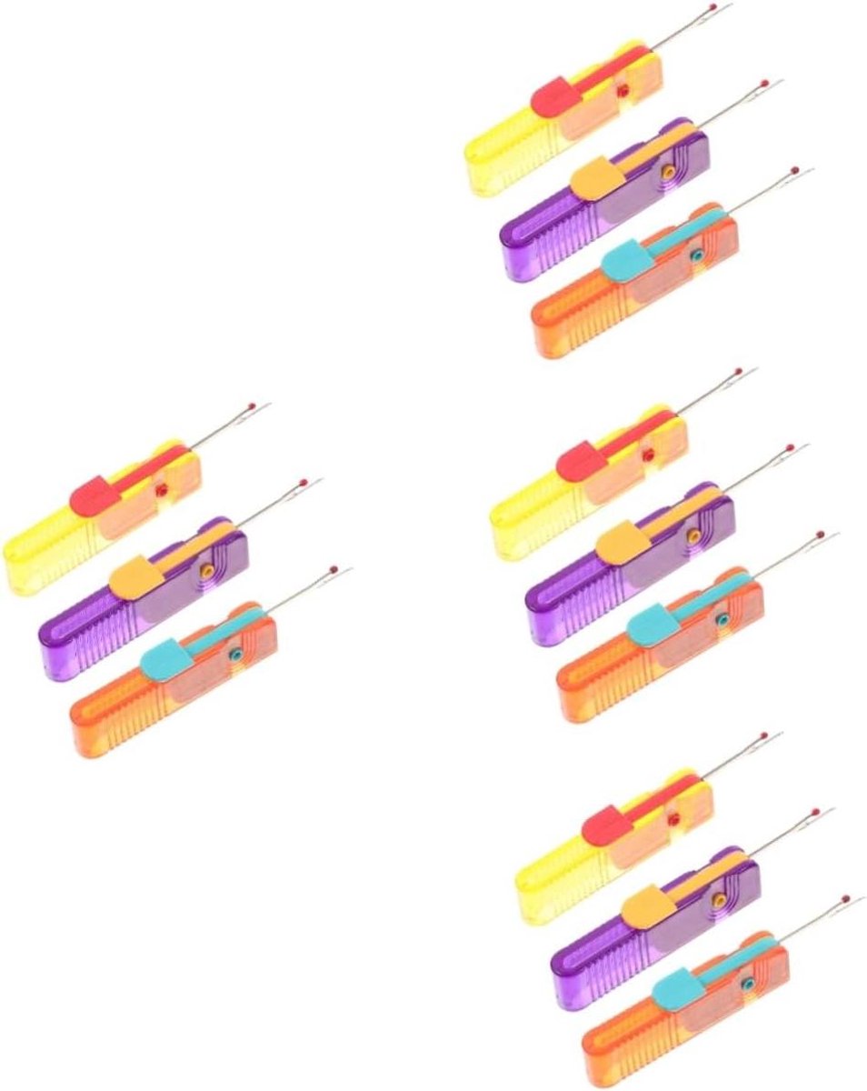 Naadverwijderaar Sets - Draadkiezer Borduurwerk - Naden Verwijderen - Stofbescherming Tip - 12 Stuks - Multicolor