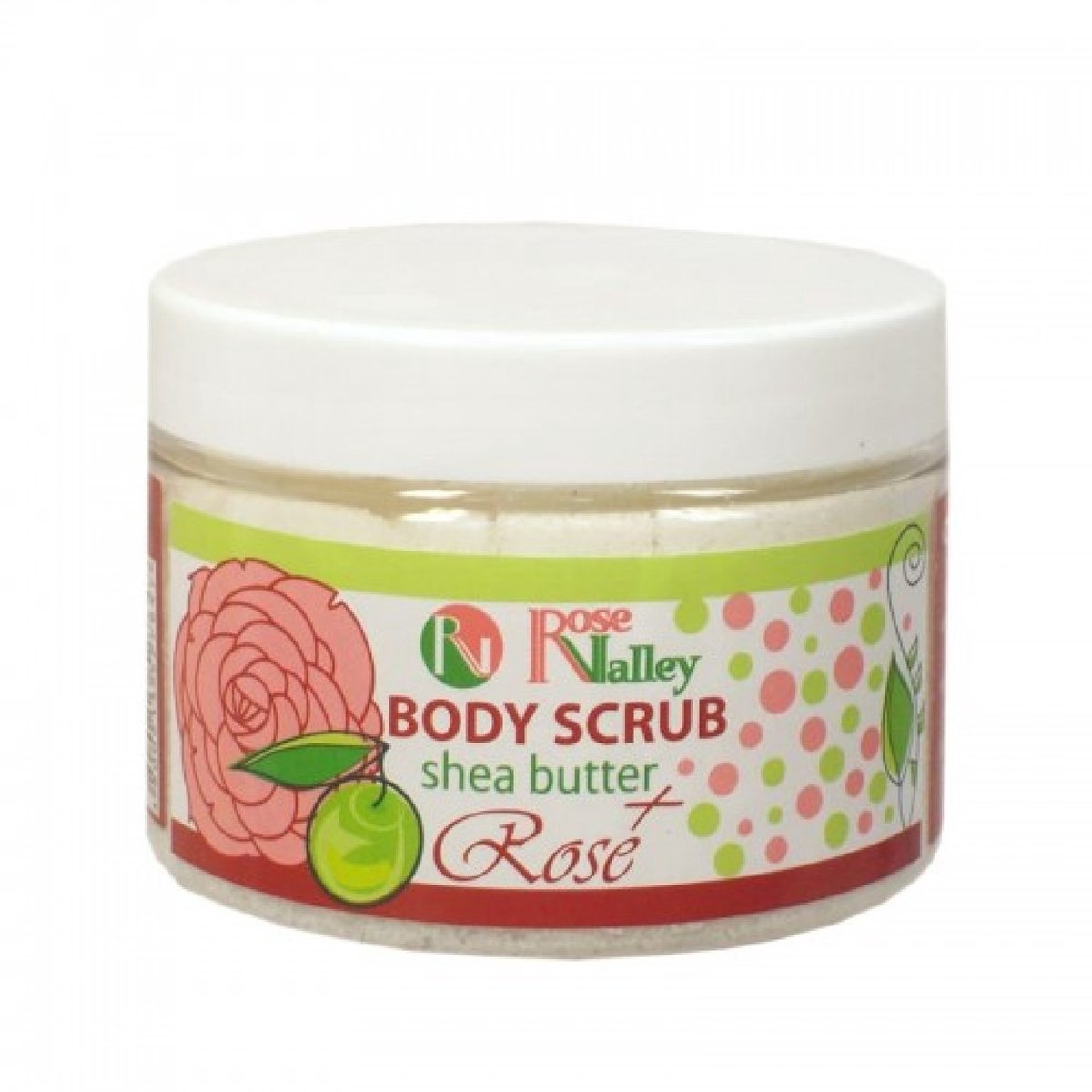 Zornitza - Body scrub roos 220 g met shea butter