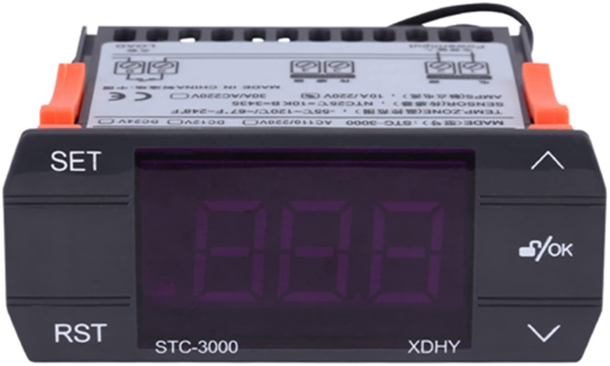 Byshayne- Temperatuurcontroller - Digitale Temperatuurmodule - Touchscreen - Temperatuurme