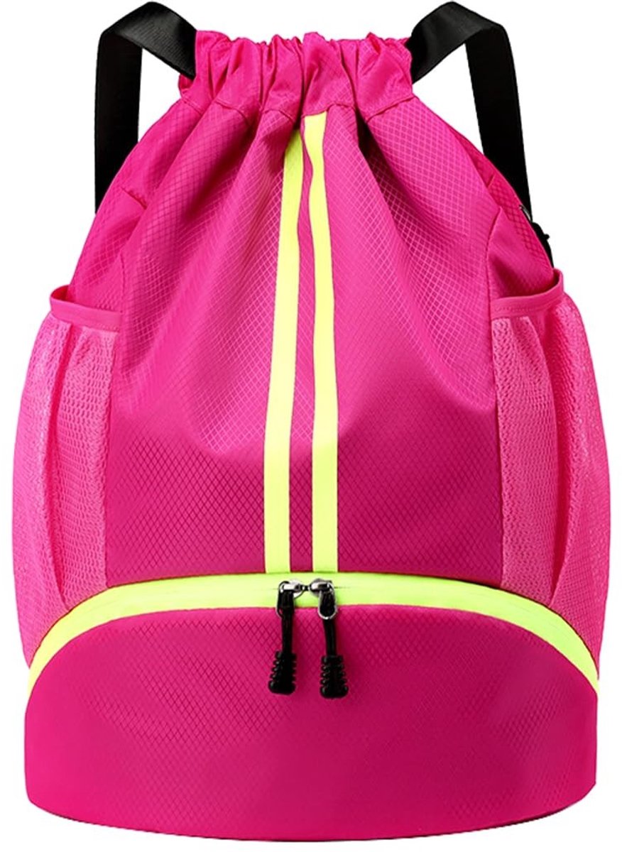 Cosensi- Gymtas Grote Waterdichte Oxford - Sporttas met Schoenenvak - Gymtas voor Sportvakanties - Ruim Hoofdvak - Mesh Zakken voor Accessoires