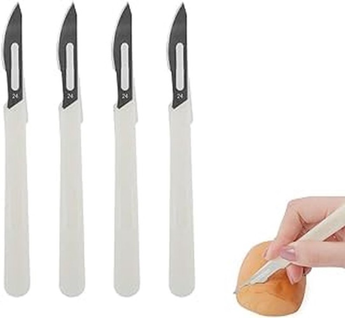 Cosensi- Deegmes Hoogwaardig - Broodsnijder - Baguettemes - Snijgereedschap - Ergonomisch Ontwerp - Duurzaam Roestvrij Staal - Broodmes