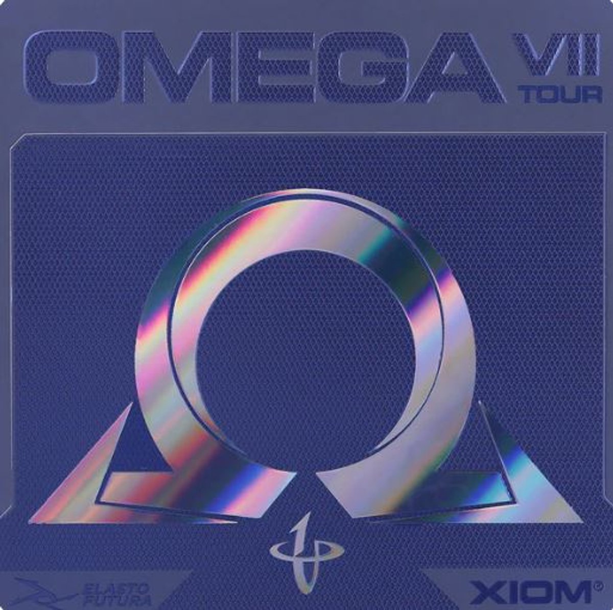 Xiom Omega 7 Tour - Zwart - 2.0 - Tafeltennis Rubbers