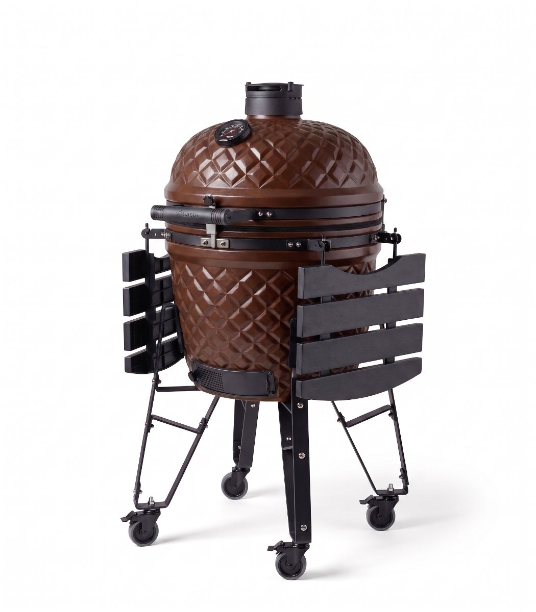 BASTE kamado bbq large - 21 inch - Chocolade bruin