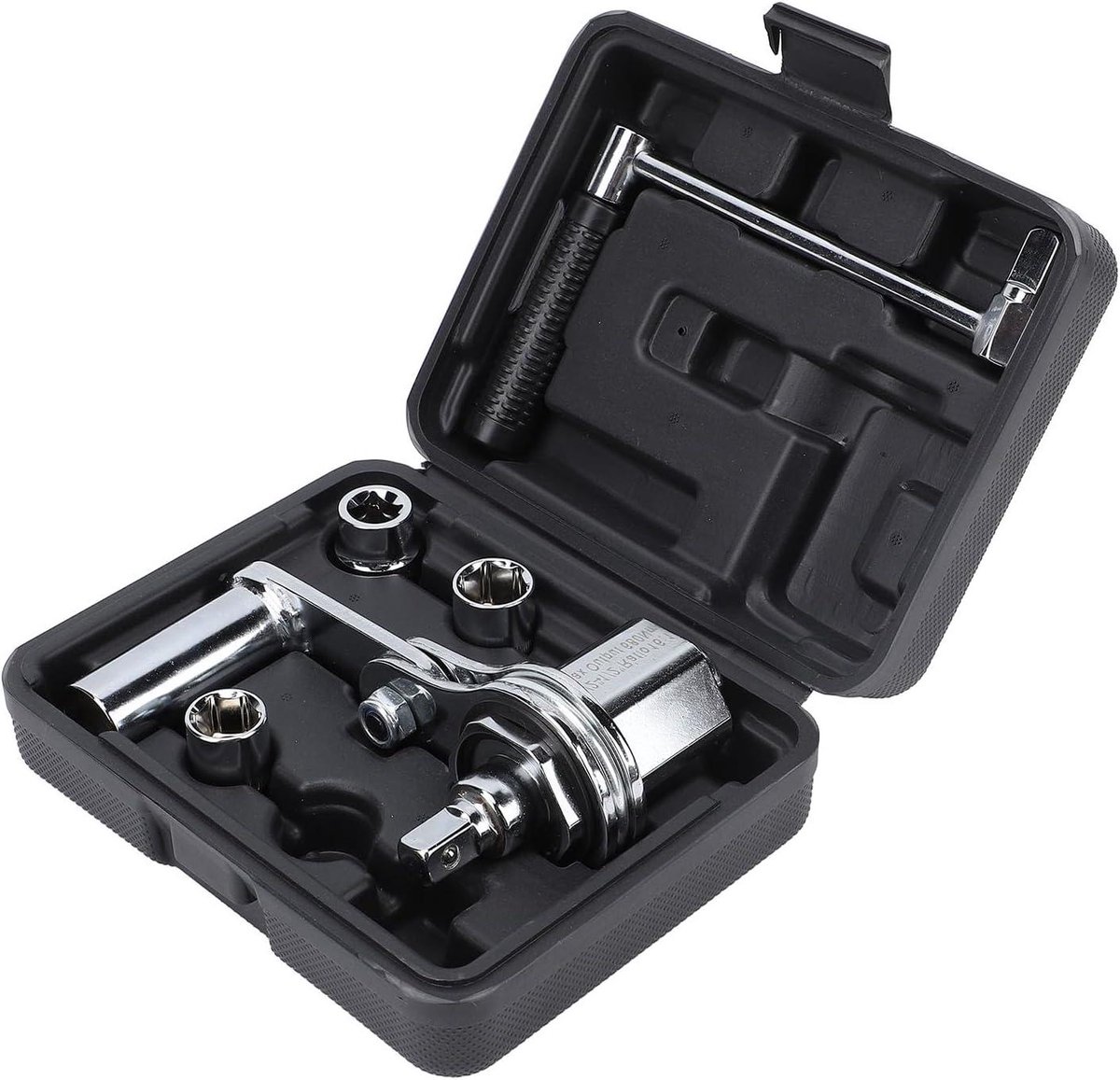Torsievermenigvuldiger Sleutel - Wielmoer Sleutel - Autobanden Wisselen - Hoge Koppel Versterking - 1/2 Inch - Grijs