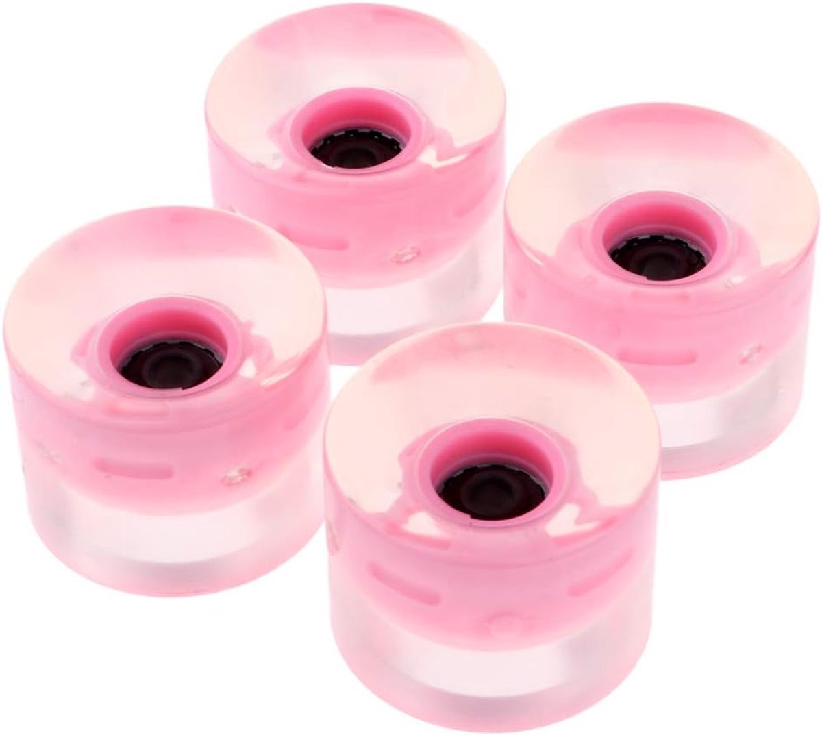 Skateboard Wielen Longboard Wielen Avond Skaten Oplichtend bij Nacht 4 Stuks 60mm