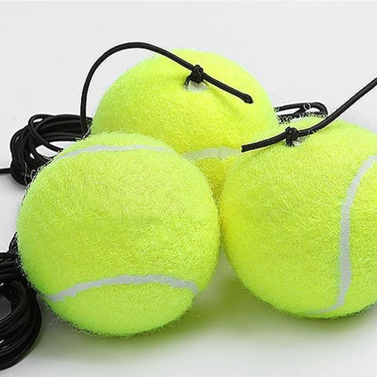 Tennistrainer - Solo Tennis Trainer - Tennisvaardigheden Verbeteren - Verbeterde Stabiliteit - 20.5 cm - Rond — afbeelding 4