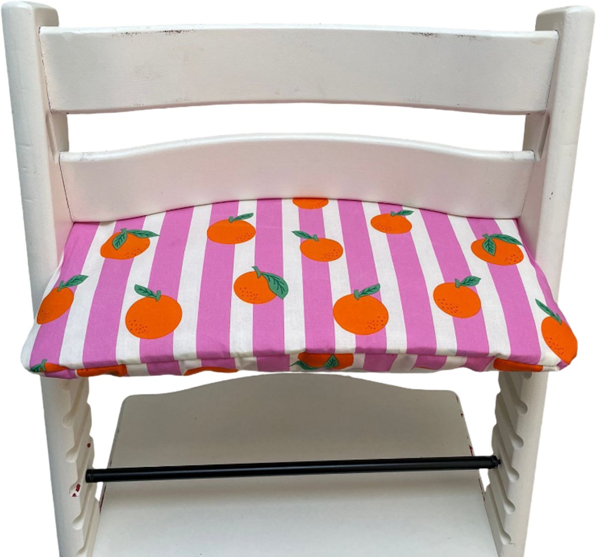 Gecoat zitkussen voor de Tripp Trapp kinderstoel van Stokke -Fruit